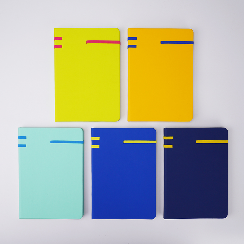 A5 thermo PU promotional notebook