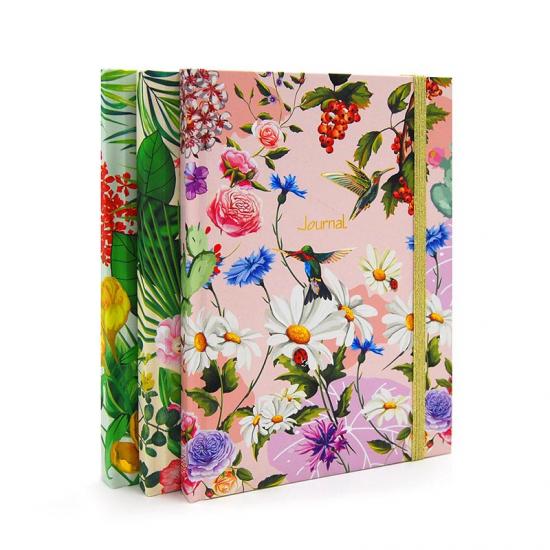  А5 цветочный дизайн моды ноутбук книга в твердой обложке 